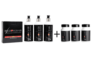 The Ultimate Combo Saw Palmetto Extract 375mg per tablet 3-month supply, 3 x 70ml bottles Minoxidil 10% (3-month supply) & 3 x 250ml multi-action pure shampoo with FREE DELIVERY.